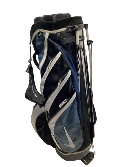 Used Nike STAND BAG Mens Stand Bag Black 11443-S000199122 Vist Large View of Product Image Which is Used Nike STAND BAG Mens Stand Bag Black