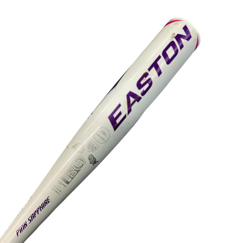 Vist Large View of Product Image Which is Used Easton PINK SAPPHIRE BB/SB Fastpitch Bat 24"