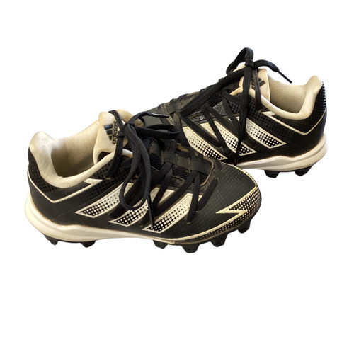Vist Large View of Product Image Which is Used Adidas ADIDAS BB CLEATS BB/SB Cleats Black Youth 10.0