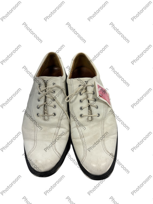 Vist Large View of Product Image Which is Used Ecco Mens Golf Shoes White Senior 11