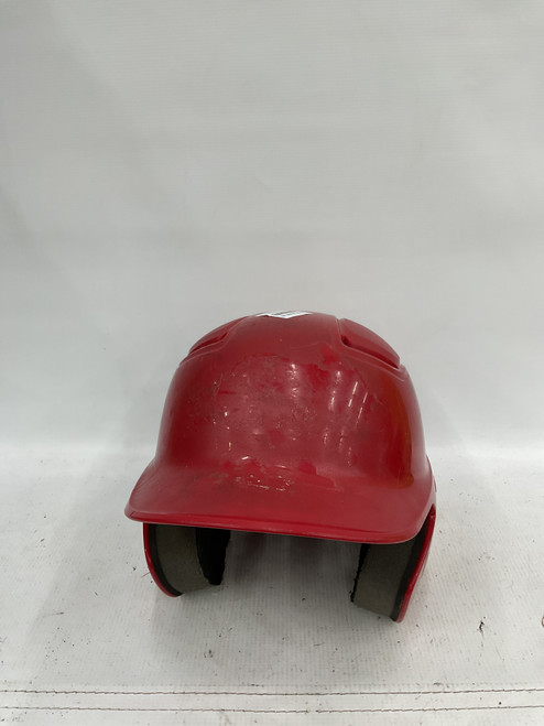 Used Easton ALPHA RED Batting Helmet No Mask Red LG 11871-S000023757 Vist Large View of Product Image Which is Used Easton ALPHA RED Batting Helmet No Mask Red LG