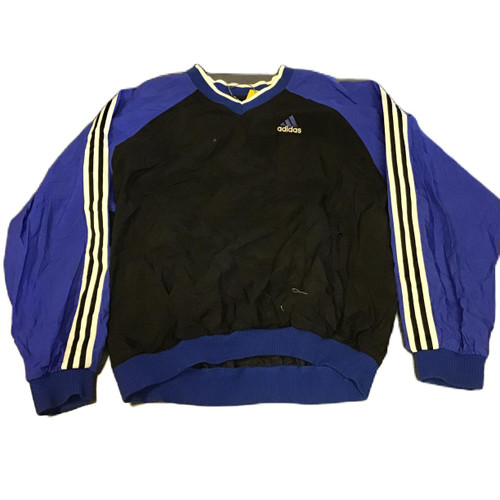Vist Large View of Product Image Which is Used Adidas Men's Large Outerwear Light Jacket Royal Blue 
