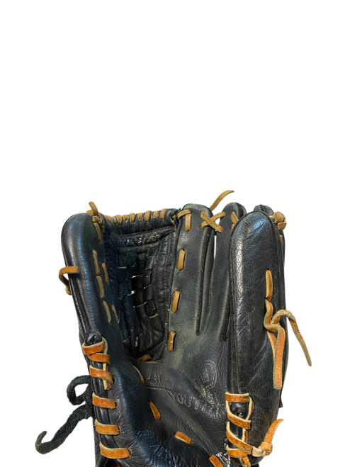 Vist Large View of Product Image Which is Used Mizuno GPL1150D2 BB/SB Glove RH Throw Black 11 1/2"