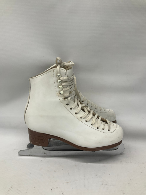 Vist Large View of Product Image Which is Used Jackson MYSTIQUE WomensFigure Skate White Senior 4.5