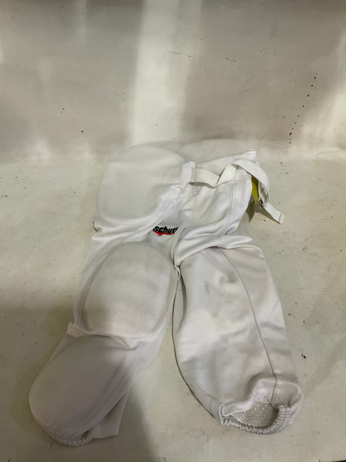 Used Schutt Youth FB Integrated Pants White LG 11790-S000050904 Vist Large View of Product Image Which is Used Schutt Youth FB Integrated Pants White LG