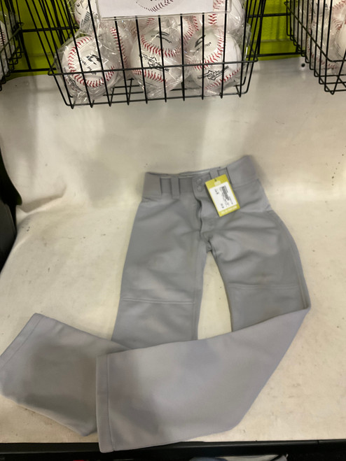 Vist Large View of Product Image Which is Used Mizuno BASEBALL PANTS YM BB/SB Pant Boys Grey MD