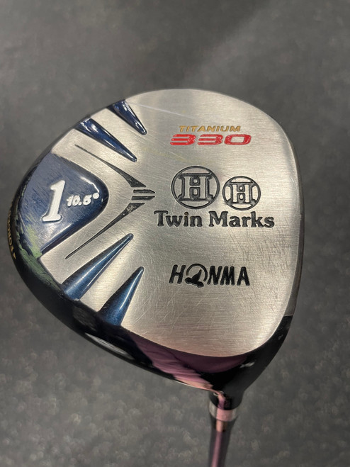 Used Honma TWIN MARKS 330 Mens Driver RH 10.5 Degree 11726-S000288473 Vist Large View of Product Image Which is Used Honma TWIN MARKS 330 Mens Driver RH 10.5 Degree