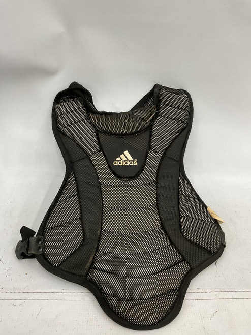 Vist Large View of Product Image Which is Used Adidas CHEST Catchers Chest Protector Black Youth