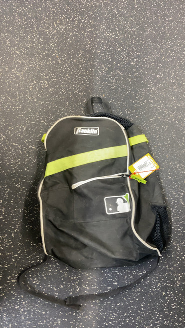 Vist Large View of Product Image Which is Used Franklin PLAYERS BACKPACK BB/SB Player Backpack Black