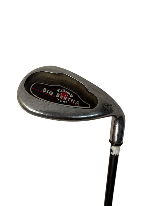 Vist Large View of Product Image Which is Used Callaway BIG BERTHA 04 Golf Wedge Mens RH Silver Lob Wedge