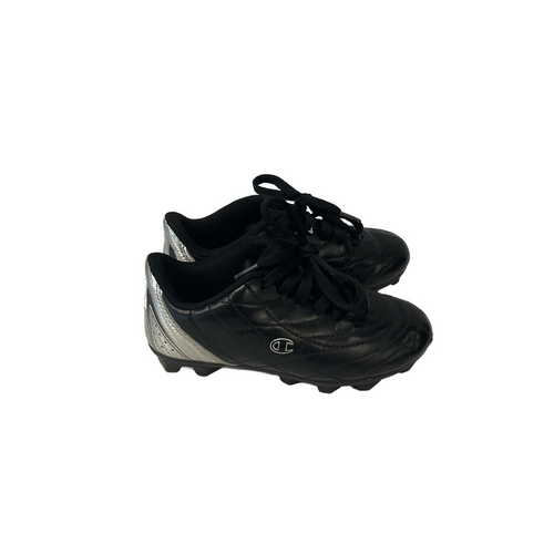 Vist Large View of Product Image Which is Used Champion Sports Soccer Cleats Black Youth 11.0