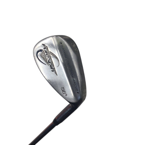 Vist Large View of Product Image Which is Used PureSpin DIAMOND FACE SAND WEDGE Golf Wedge Mens RH Sand Wedge
