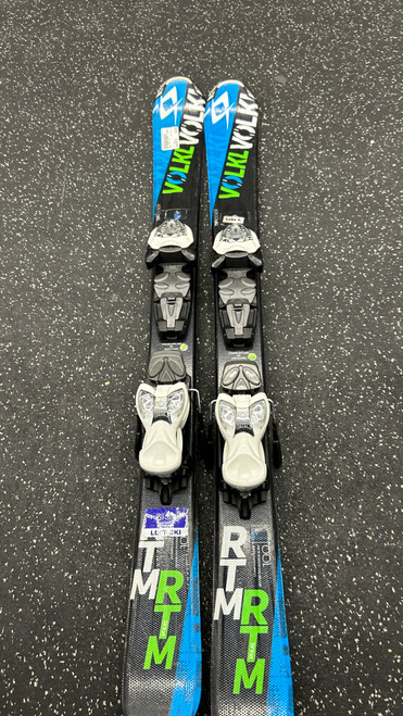 Used Volkl RTM 110 Boys DH Ski/Binding Black 100 cm 11162-S000439319 Vist Large View of Product Image Which is Used Volkl RTM 110 Boys DH Ski/Binding Black 100 cm