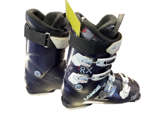 Vist Large View of Product Image Which is Used Lange RX 110 Mens DH Ski Boot Navy Blue 265 MP - M08.5 - W09.5