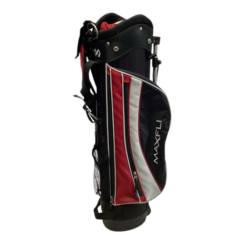 Vist Large View of Product Image Which is Maxfli Jr Stand Golf Bag-Red