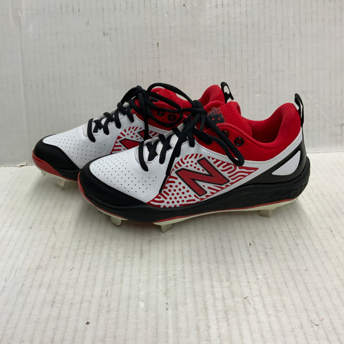 Used New Balance METAL BB/SB Cleats Red Junior 06 11762-S000070530 Vist Large View of Product Image Which is Used New Balance METAL BB/SB Cleats Red Junior 06