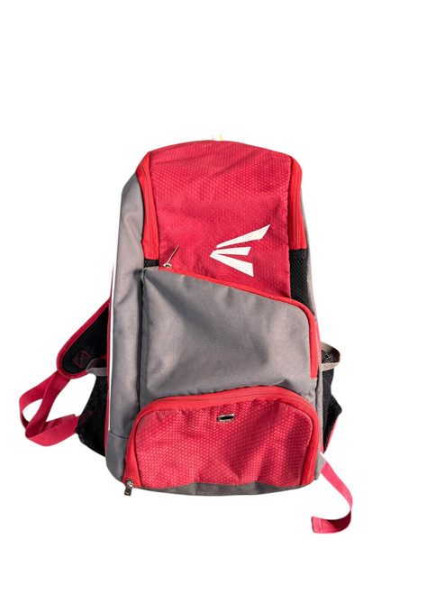 Vist Large View of Product Image Which is Used Easton Game Ready Player Backpack - Grey And Red
