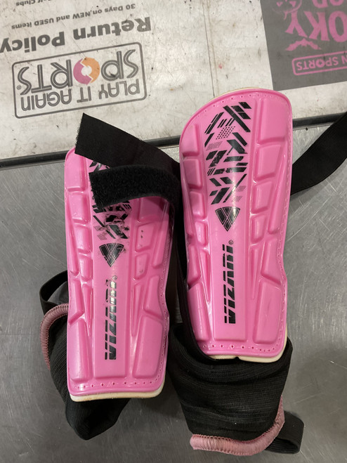Used Vizari Soccer Shin Guards Junior Pink Junior 11614-S000224307 Vist Large View of Product Image Which is Used Vizari Soccer Shin Guards Junior Pink Junior
