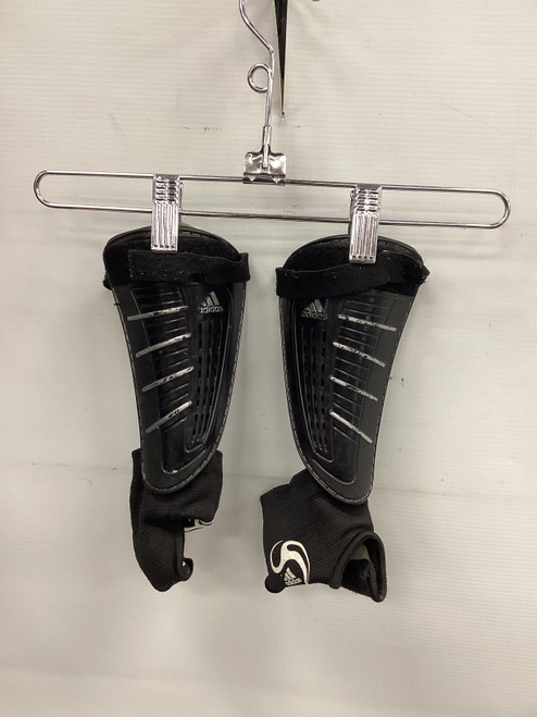 Vist Large View of Product Image Which is Used Adidas Soccer Shin Guards Youth Black Youth