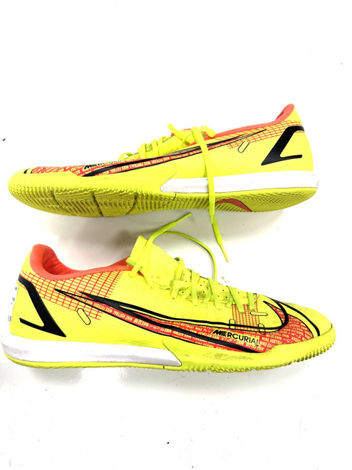 Used Nike Soccer Indoor Shoes Yellow Senior 11 11860-S000300110 Vist Large View of Product Image Which is Used Nike Soccer Indoor Shoes Yellow Senior 11