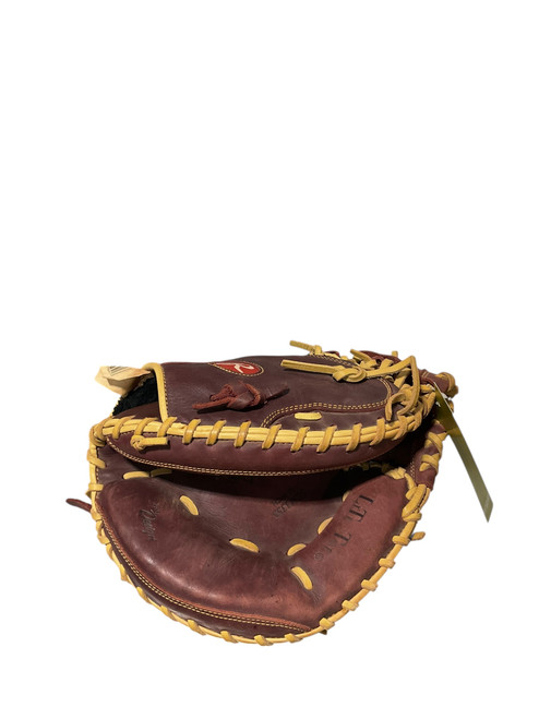 Vist Large View of Product Image Which is Used Rawlings SANDLOT BB/SB Catchers RH Throw Brown 33"