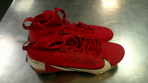 Vist Large View of Product Image Which is Used Nike Adult FB Cleats Red Senior 10