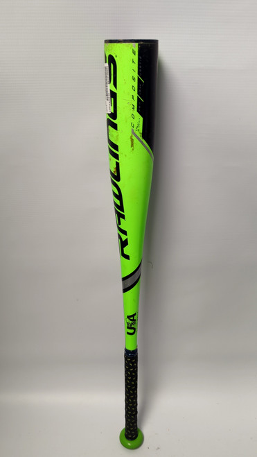 Vist Large View of Product Image Which is Used Rawlings THREAT BB/SB USA 2 5/8 Bat 28"