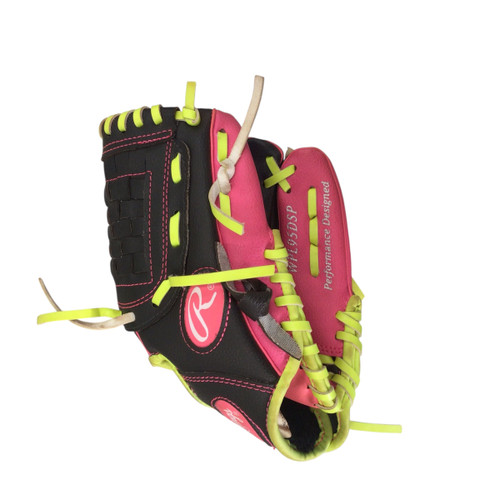 Used Rawlings PLAYERS SERIES BB/SB Glove RH Throw Pink 9 1/2" 11760-S000083673 Vist Large View of Product Image Which is Used Rawlings PLAYERS SERIES BB/SB Glove RH Throw Pink 9 1/2"