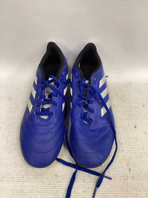 Vist Large View of Product Image Which is Used Adidas Soccer Cleats Navy Blue Junior 06