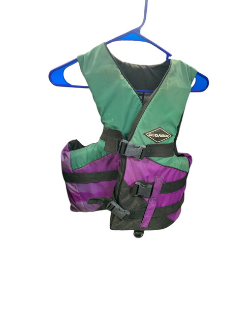 Vist Large View of Product Image Which is Used Adult PFD Purple SM