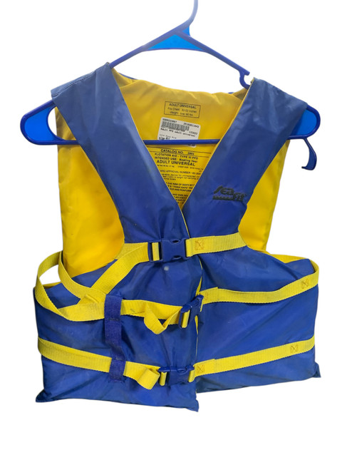 Vist Large View of Product Image Which is Used Adult PFD Royal Blue M/L