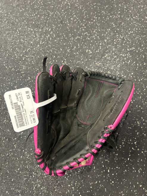Used Louisville Slugger DVLF1911 BB/SB Glove LH Throw Pink 11" 11726-S000288486 Vist Large View of Product Image Which is Used Louisville Slugger DVLF1911 BB/SB Glove LH Throw Pink 11"