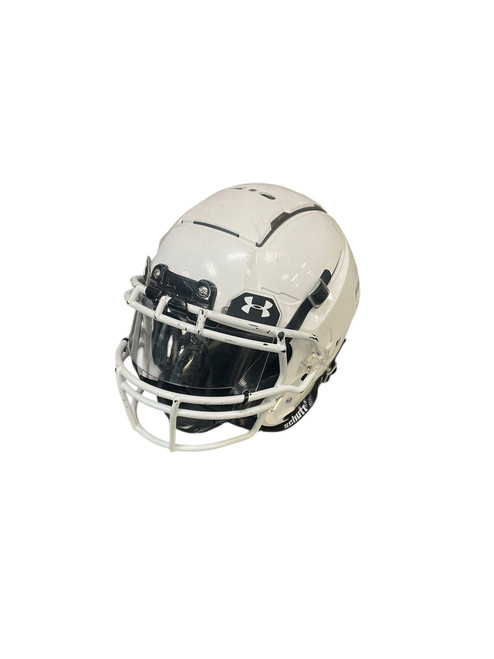 Vist Large View of Product Image Which is Used Schutt F7 VTD FB Helmet White SM