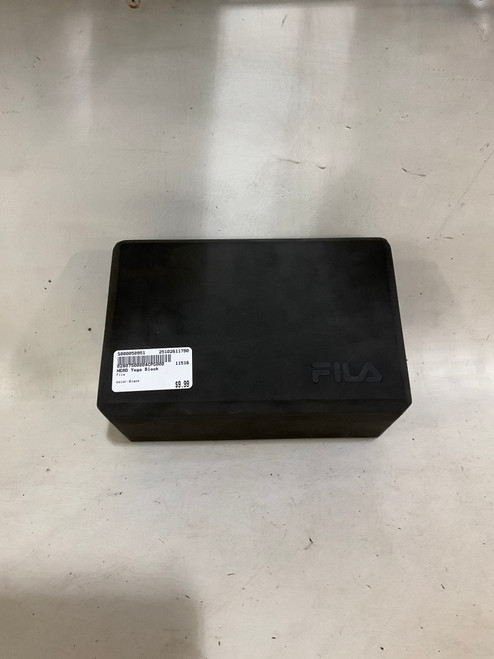 Used Fila Yoga Block Black 11790-S000050951 Vist Large View of Product Image Which is Used Fila Yoga Block Black