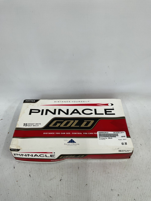 Used Pinnacle GOLD 15 Pack - Golf Balls 11871-S000023812 Vist Large View of Product Image Which is Used Pinnacle GOLD 15 Pack - Golf Balls