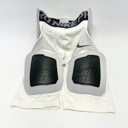 Vist Large View of Product Image Which is Used Nike PRO COMBAT YOUTH FB Girdles White MD