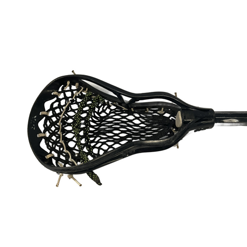 Used STX AV3 HEAD Mens Lacrosse Head Black 11852-S000028456 Vist Large View of Product Image Which is Used STX AV3 HEAD Mens Lacrosse Head Black