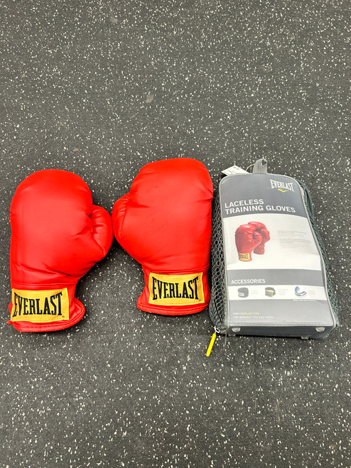 Vist Large View of Product Image Which is Used Everlast Boxing Gloves Red SM