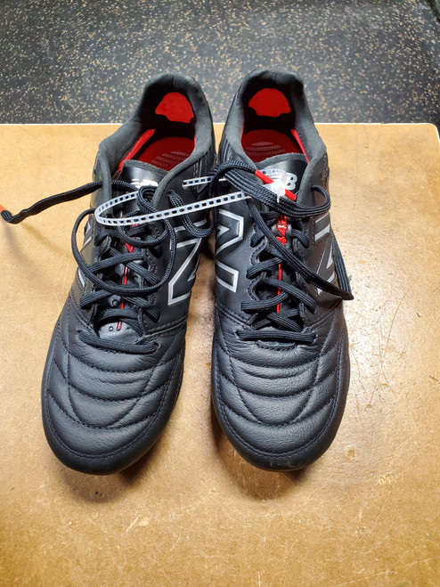 Vist Large View of Product Image Which is Used New Balance Soccer Cleats Black Senior 6