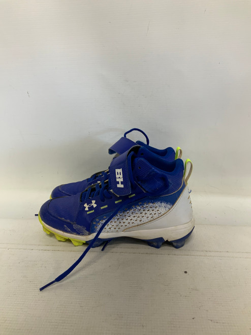 Used Under Armour BH BB/SB Cleats Royal Blue Junior 04 11823-S000035558 Vist Large View of Product Image Which is Used Under Armour BH BB/SB Cleats Royal Blue Junior 04