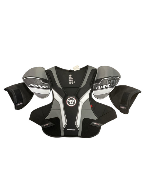 Used Warrior RISE Senior Shoulder Pads LG 11512-S000228773 Vist Large View of Product Image Which is Used Warrior RISE Senior Shoulder Pads LG