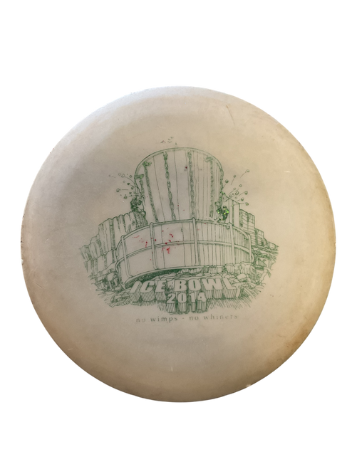 Vist Large View of Product Image Which is Used Innova ICE BOWL Disc Golf Mid Range White
