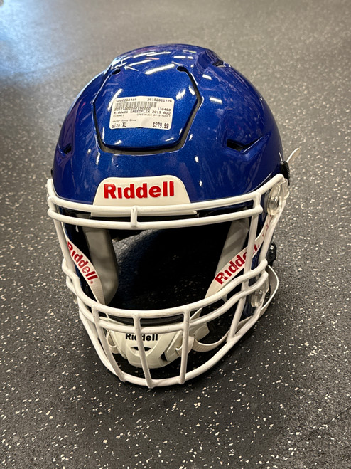 Vist Large View of Product Image Which is Used Riddell SPEEDFLEX 2019 ADULT FB Helmet Navy Blue XL