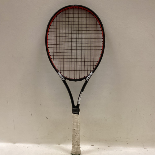 Vist Large View of Product Image Which is Used Prince WARRIOR 107 Adult Tennis Racquet Black 4 1/4"