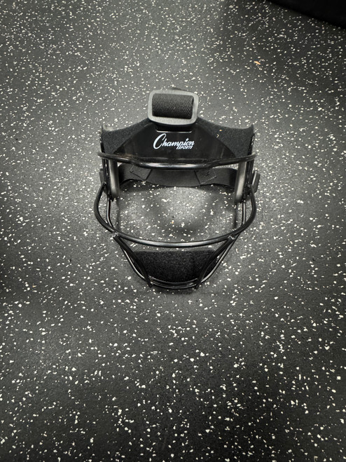 Vist Large View of Product Image Which is Used Champion Sports BB/SB Fielders Mask Black One Size