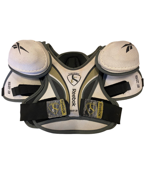 Used Reebok SC3 Youth Shoulder Pads LG 11095-S000100128 Vist Large View of Product Image Which is Used Reebok SC3 Youth Shoulder Pads LG