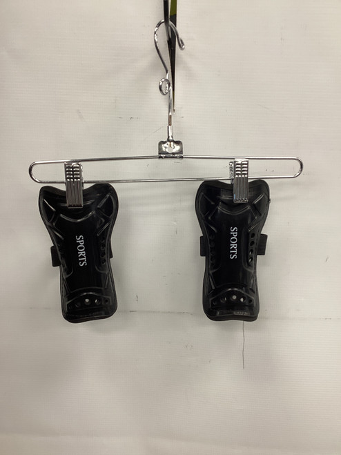 Vist Large View of Product Image Which is Used Soccer Shin Guards Youth Black SM