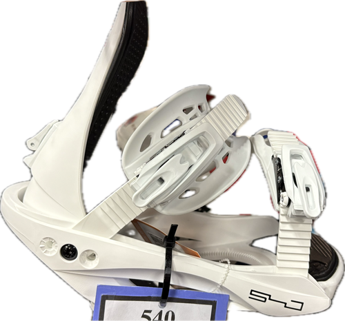 Vist Large View of Product Image Which is New Snowboard Binding STNDRD WHT M