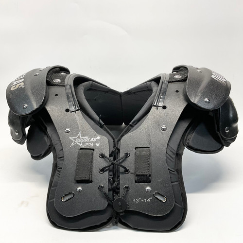 Vist Large View of Product Image Which is Used Douglas JP24 FB Shoulder Pads Black MD