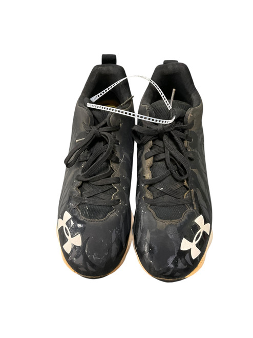 Vist Large View of Product Image Which is Used Under Armour BB CLEAT BB/SB Cleats Black Junior 02